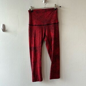 Lululemon High Rise Cropped Leggings